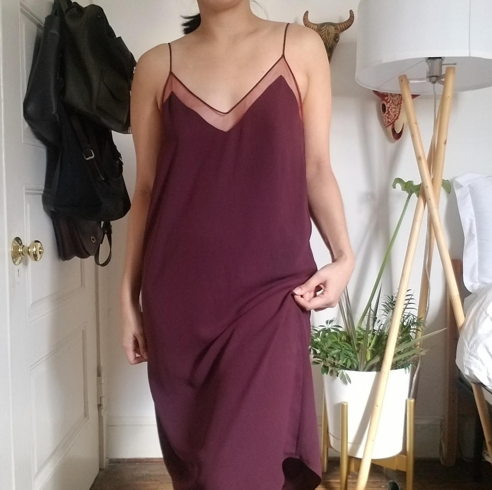 Babaton (Aritzia) slip dress